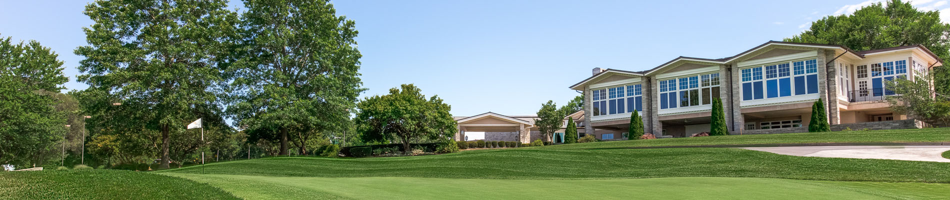Scenic view of Hickory Hills golf course